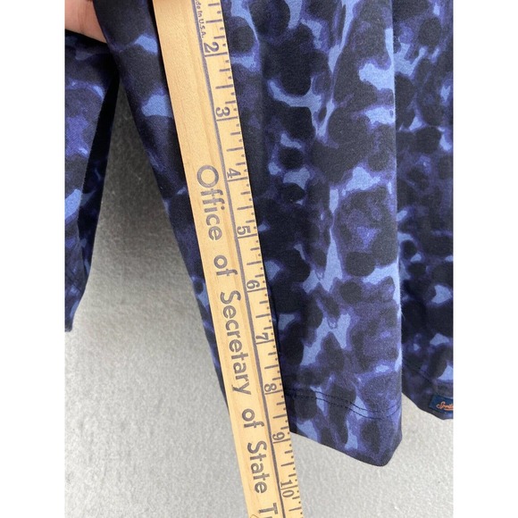 Goodman Brand Shorts Mens Sz Small Tullum‎ Short Animal Print Blue Black NWOT - Picture 7 of 14